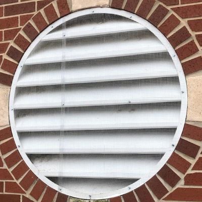 Custom Vent Screen for Bat Exclusion